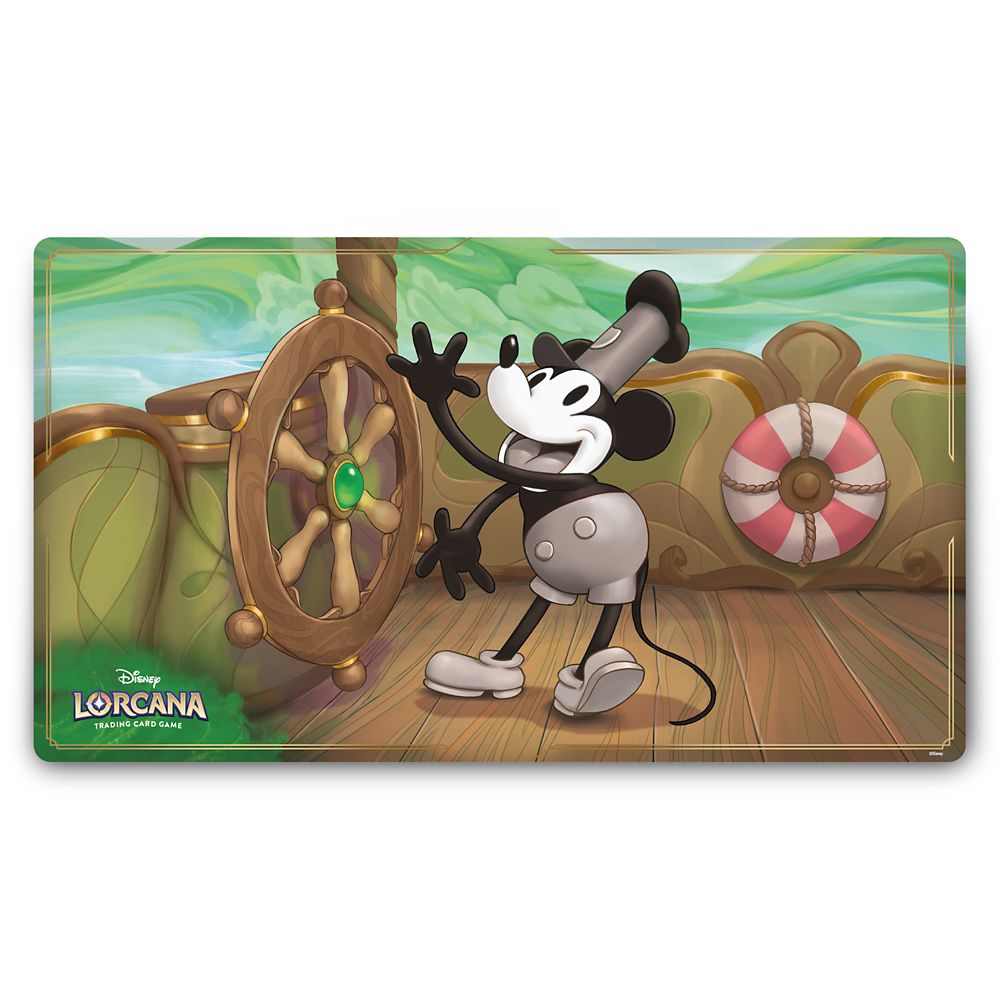 Lorcana First Chapter Steamboat Willie Playmat