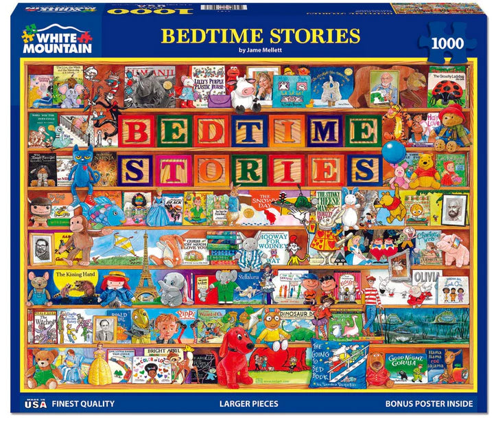 Bedtime Stories - 1000 Piece Jigsaw Puzzle