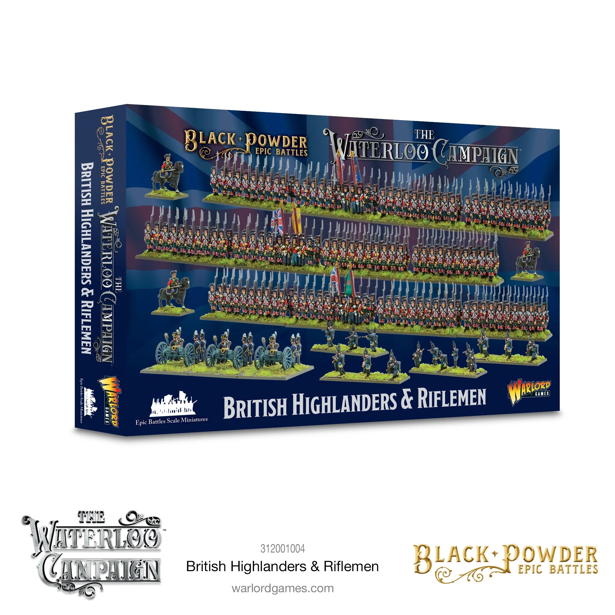 Black Powder Epic: British Highlanders & Riflemen (15mm)