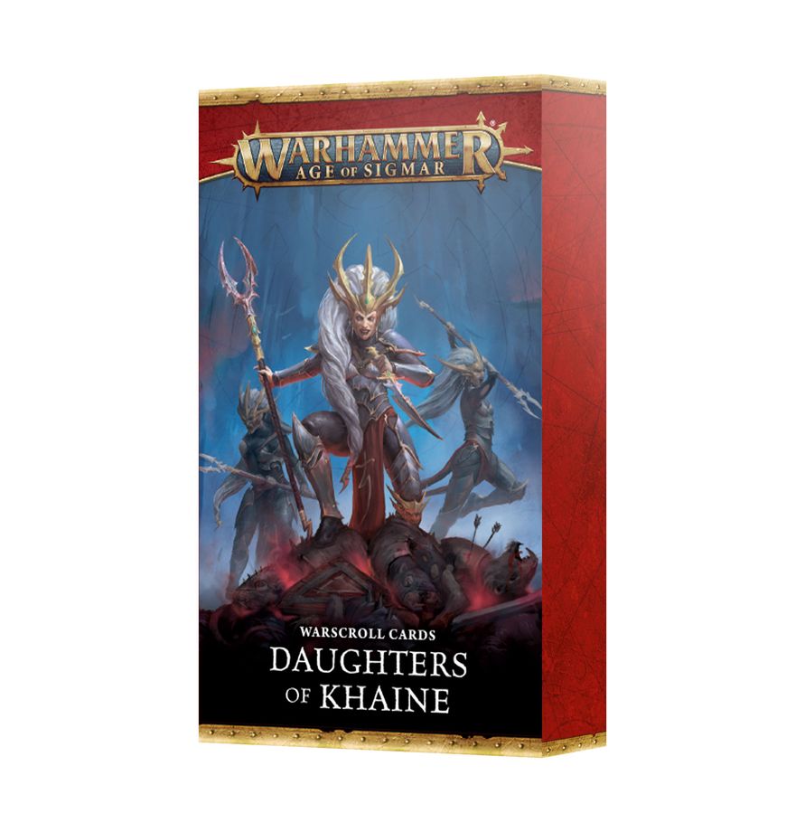 Warscroll Cards Daughters Of Khaine Eng