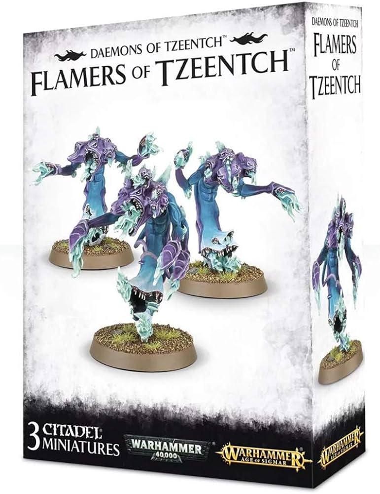 Chaos Daemons Flamers of Tzeentch (Old Box)