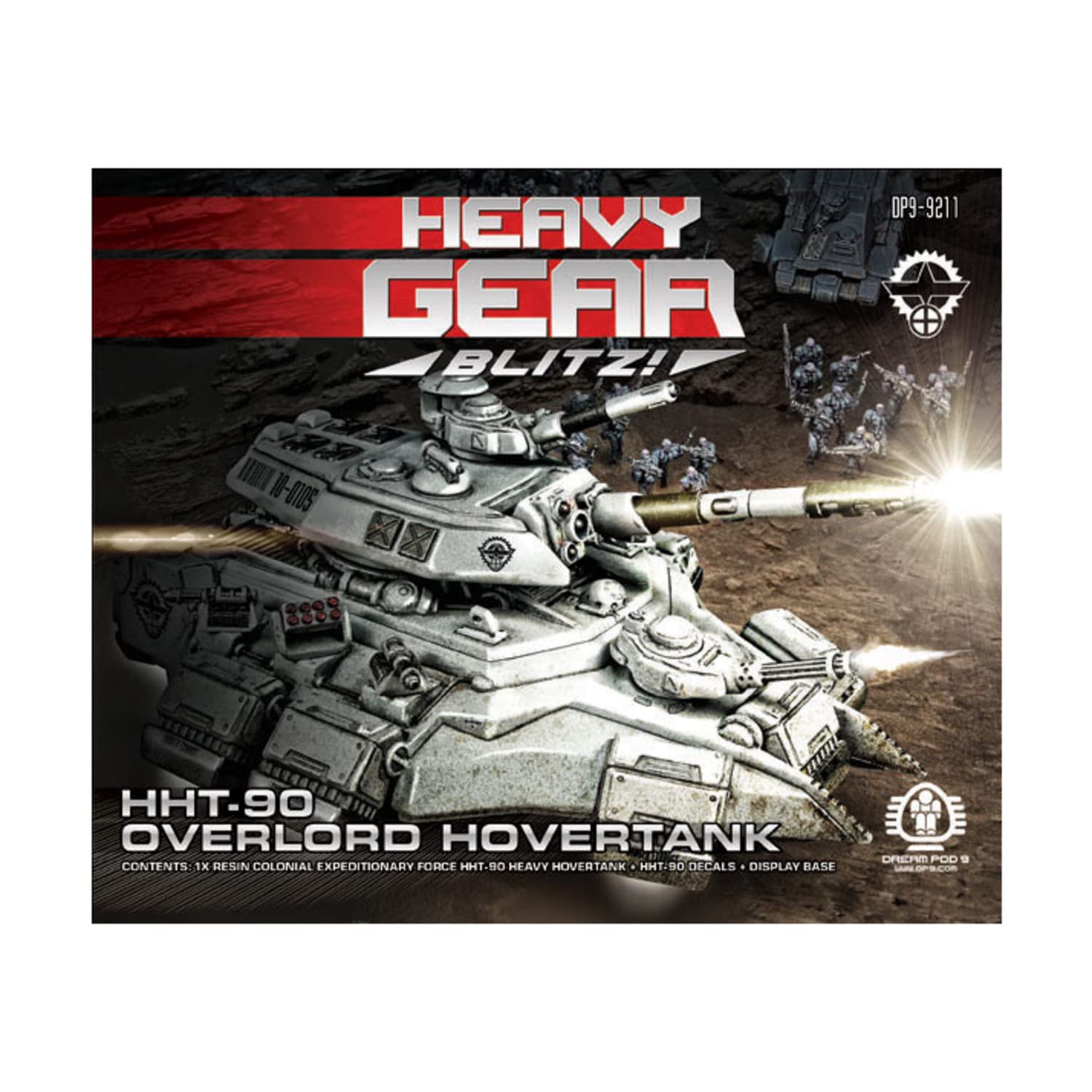 Heavy Gear Blitz HHT-90 Overlord Hovertank