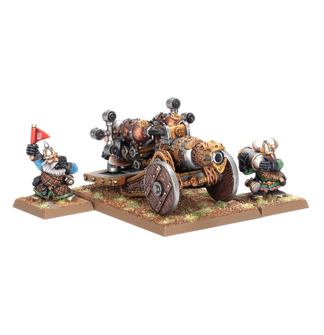 Old World Dwarf Flame Cannon