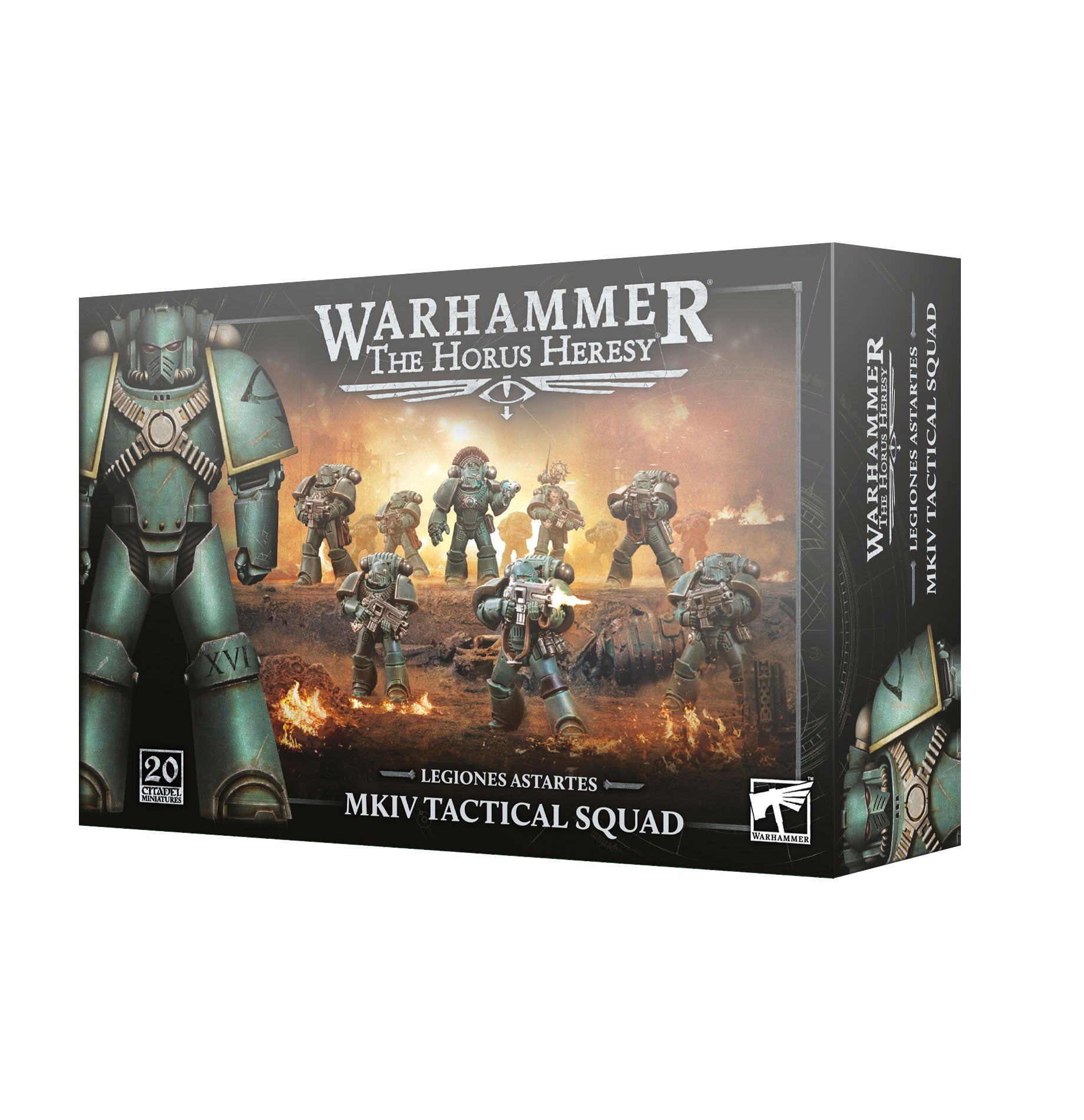 Legiones Astartes MkIV Tactical Squad - boxed product