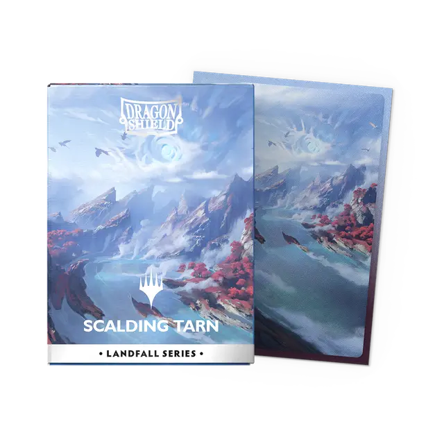 Dragon Shield Dual Matte MTG Landfall Series - Scalding Tarn