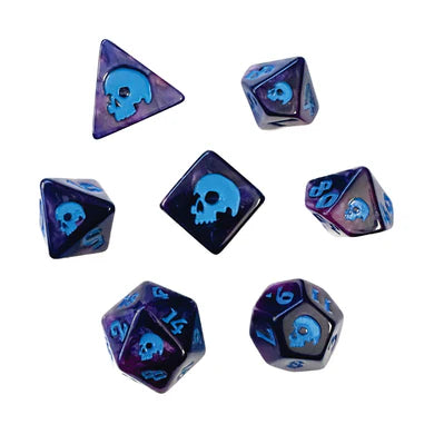 Black Death Dreadgloom RPG Dice Set (BOW)
