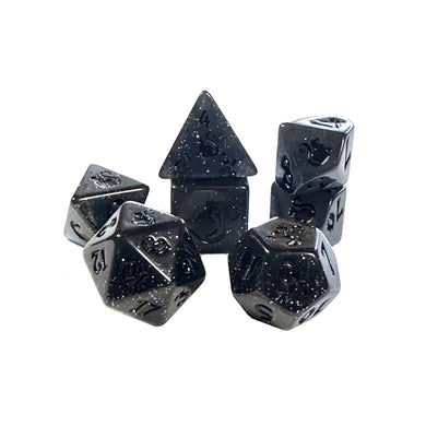 Kitty Clacks Shadow RPG Dice Set (BOW)