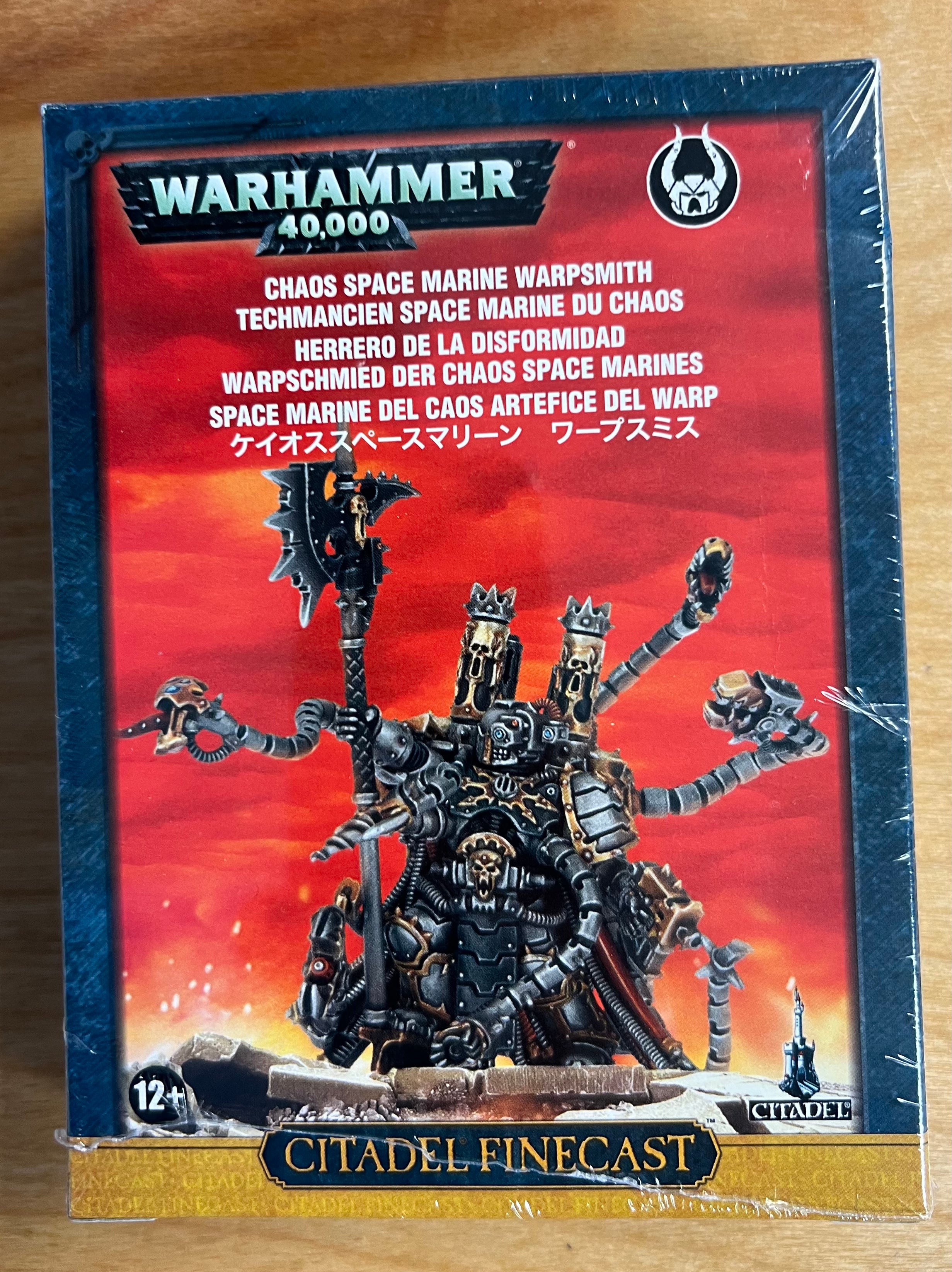 Chaos Space Marine Warpsmith (Old Box, Finecast, OOP)