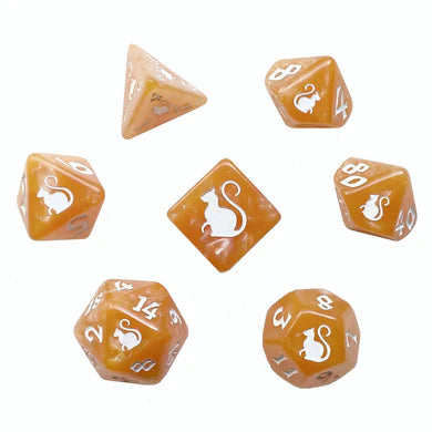 Kitty Clacks Prowler RPG Dice Set (BOW)