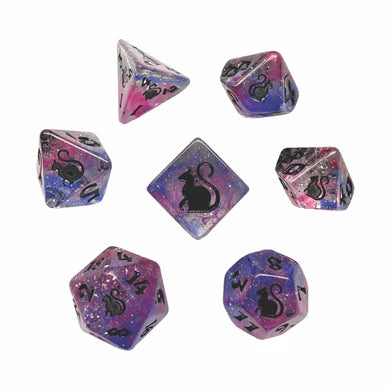 Kitty Clacks Ripley RPG Dice Set (BOW)