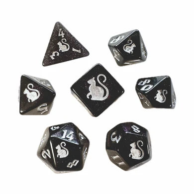 Kitty Clacks Sirius RPG Dice Set (BOW)