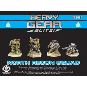 Heavy Gear Blitz North Recon Squad