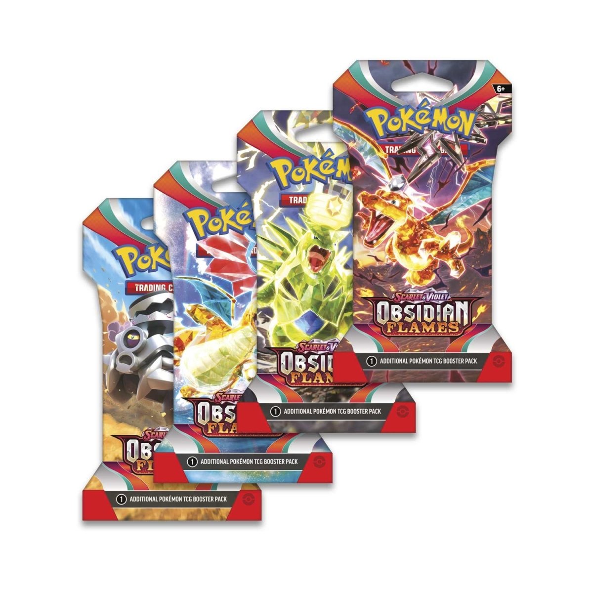 Pokemon Obsidian Flames Sleeved Booster