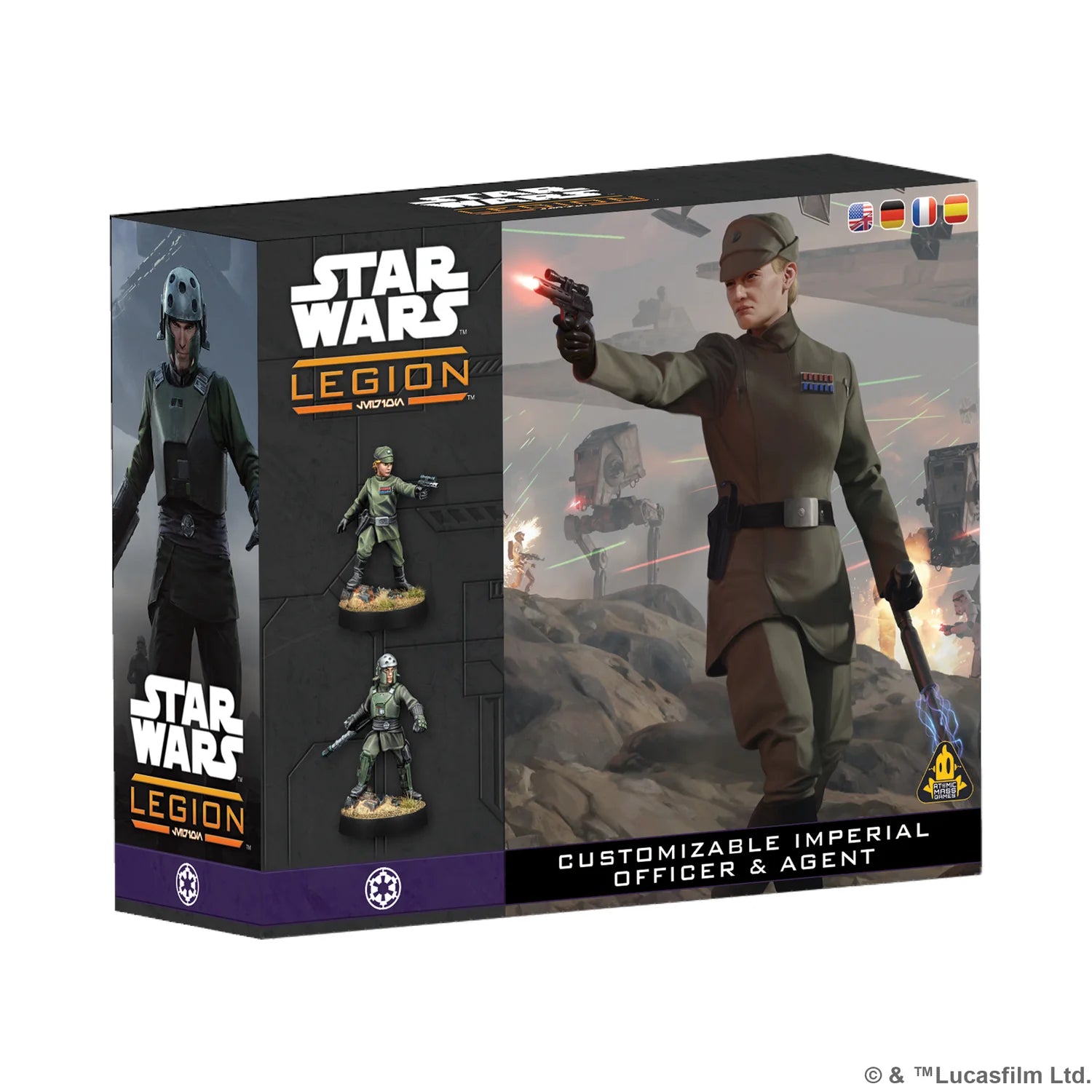 Star Wars Legion: Customizable Imperial Officer & Agent