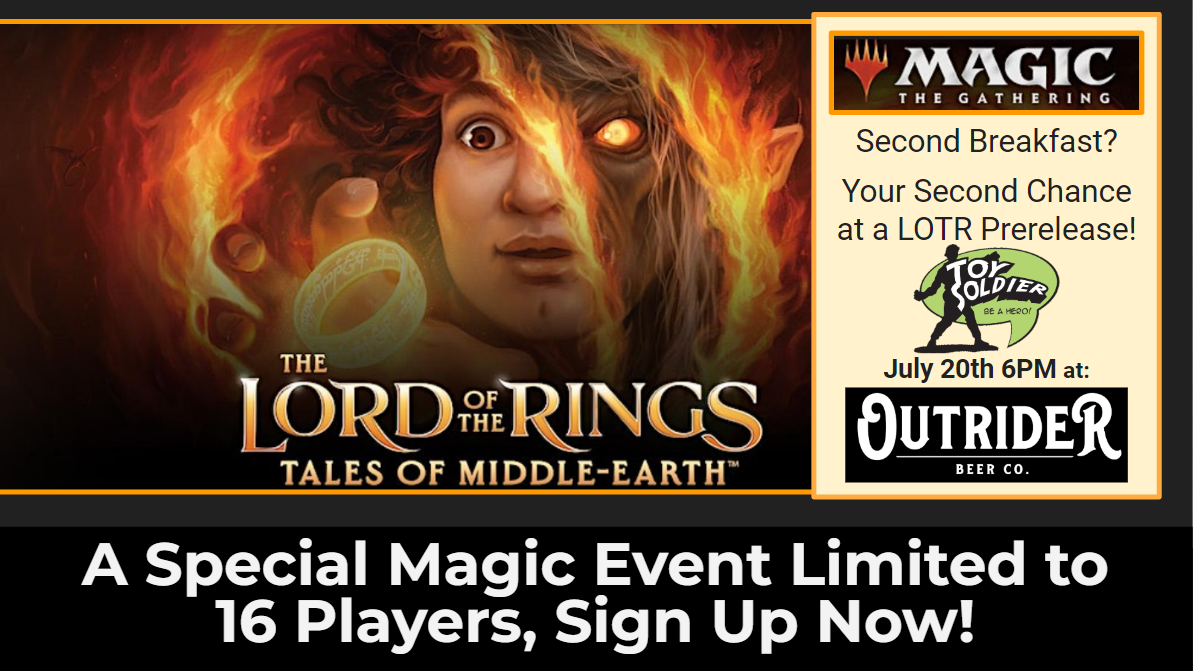 MTG LOTR Second Breakfast Prerelease MTG LOTR Second Breakfast Prerelease