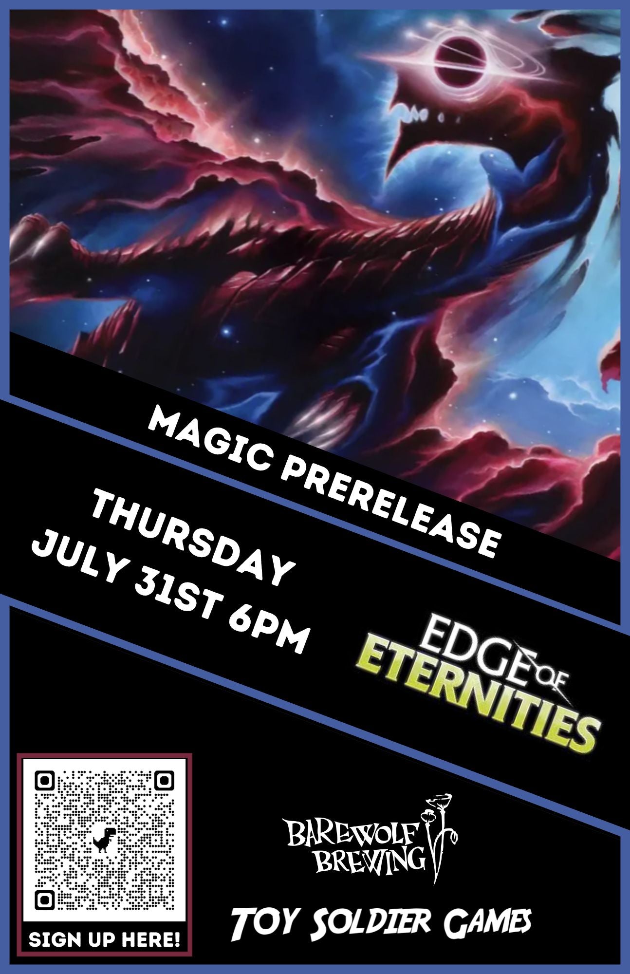MTG Edge of Eternities Prerelease @ BareWolf Brewing 7/31