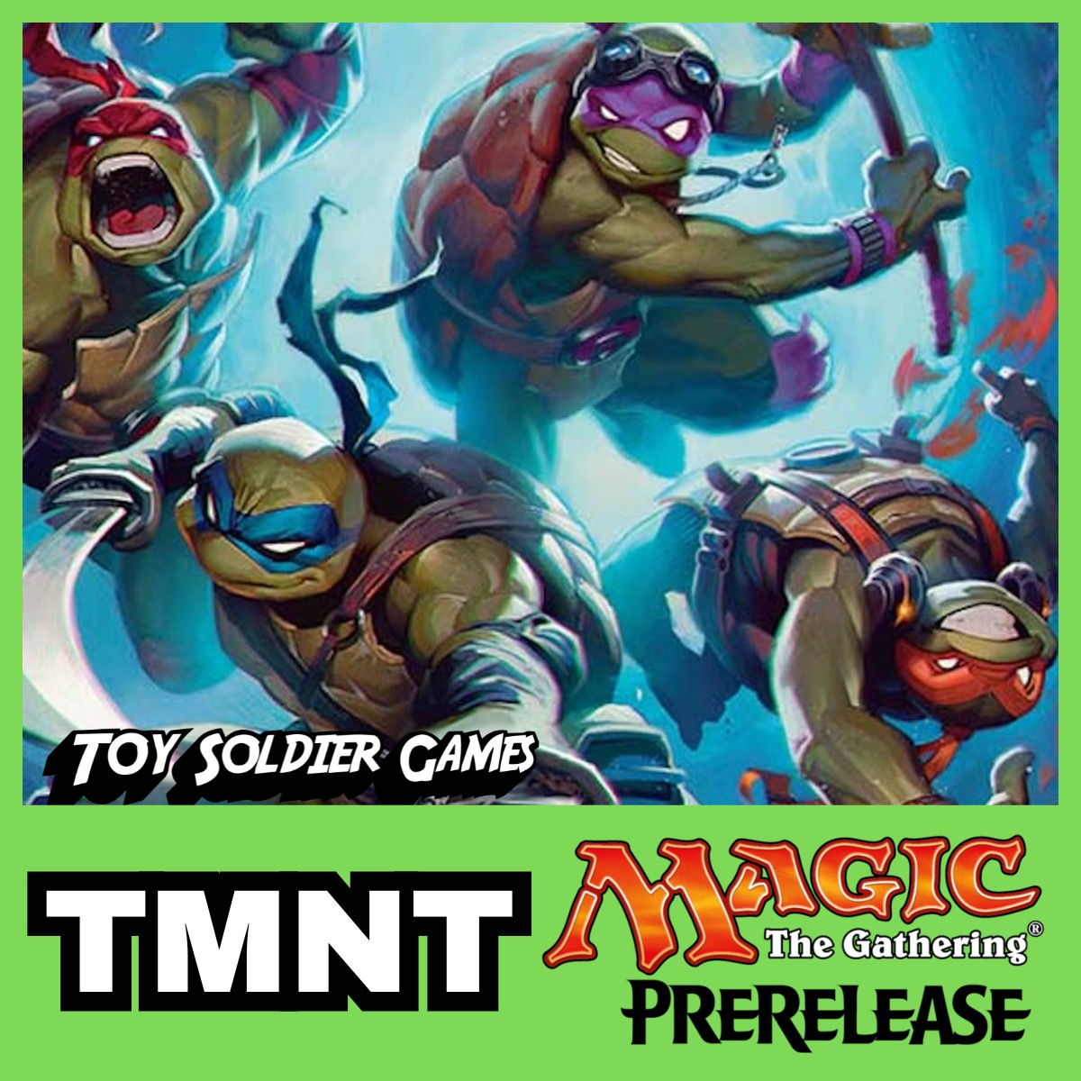MTG TMNT! Prerelease Thursday March 5th 2026 @ BareWolf Brewery