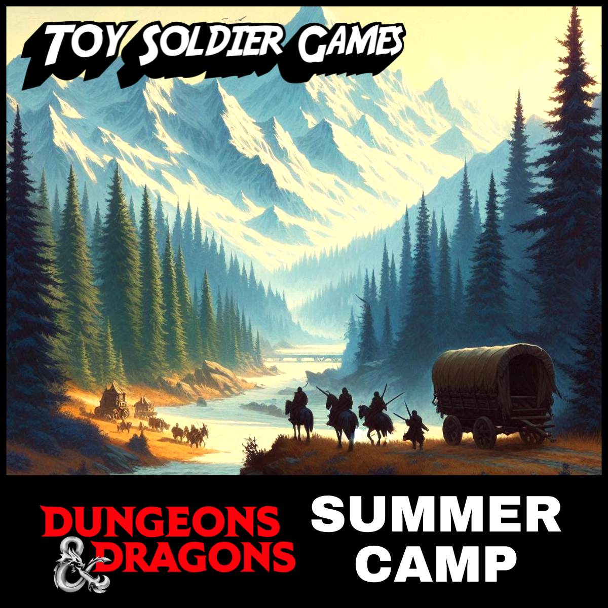 Dungeons and Dragons Summer Camp Aug 24-27 (Last Week of Summer!)