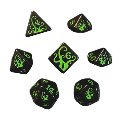 Tentacles Ichor & Slime RPG Dice Set (BOW)