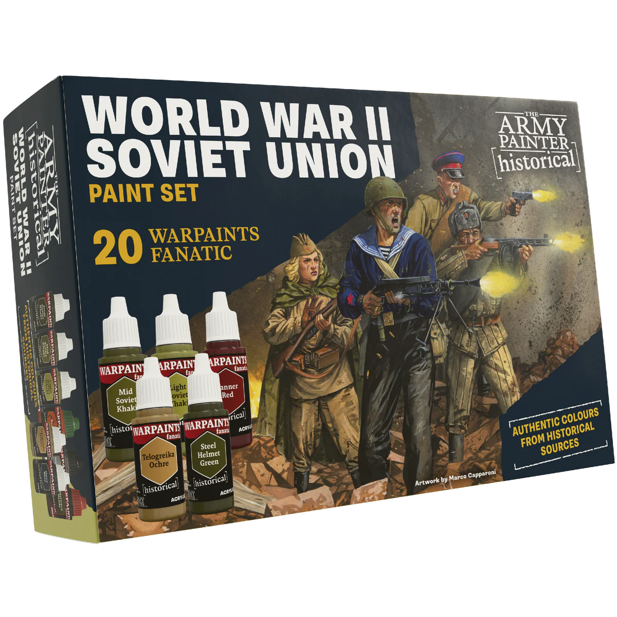 Warpaints Historical WWII Soviet Union Paint Set