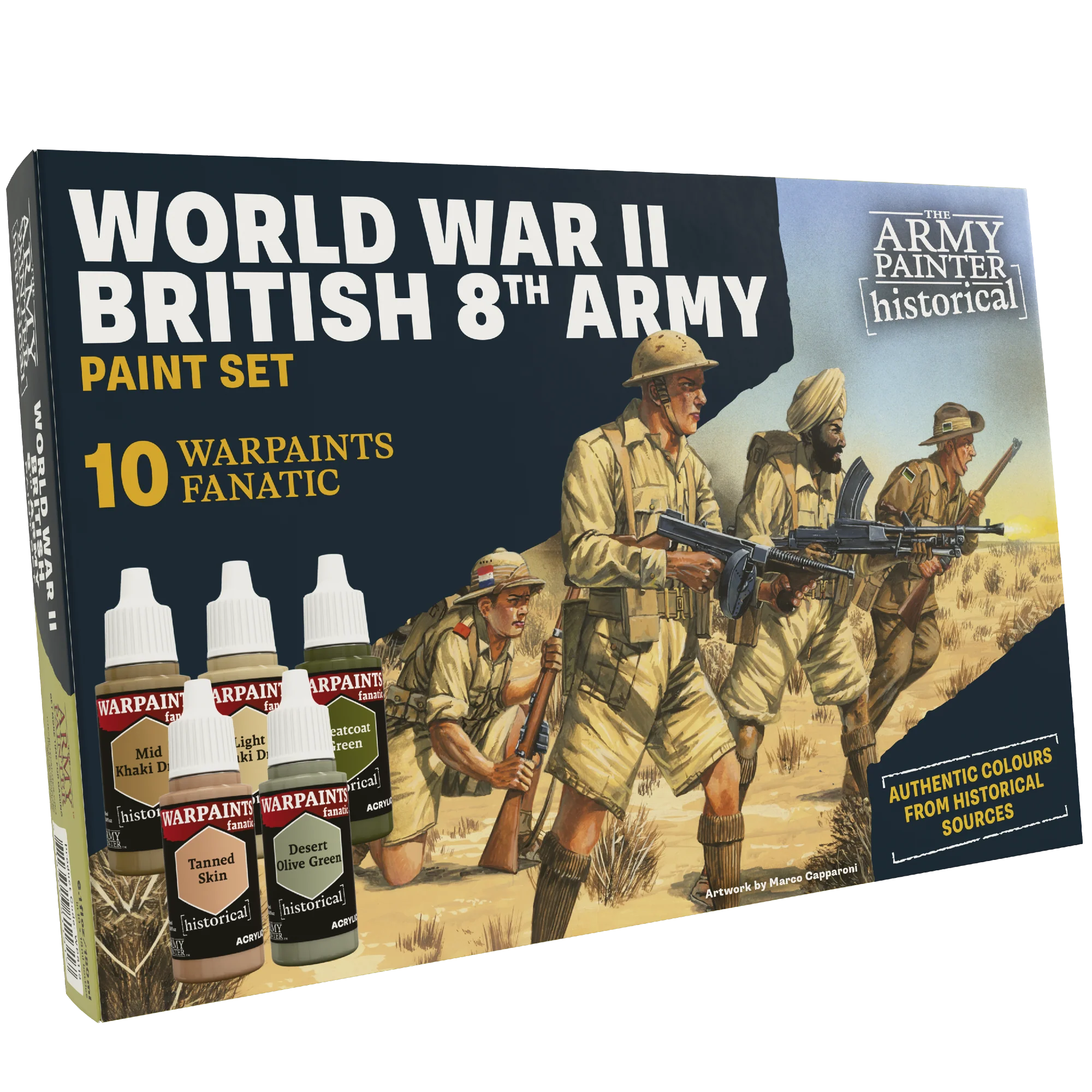 Warpaints Historical WWII British 8th Army Paint Set