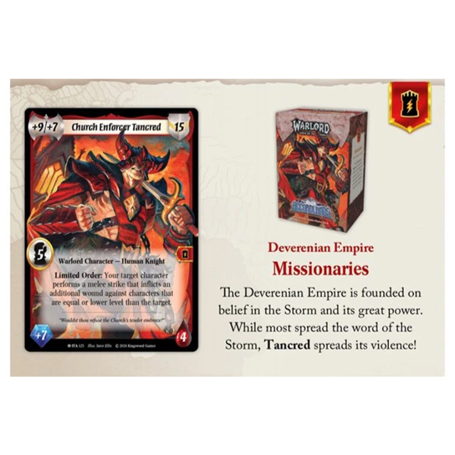 Warlord CCG: Deverenian Empire Starter Deck