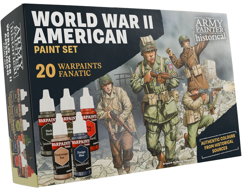 Warpaints Fanatic Historical: WWII American Paint Set