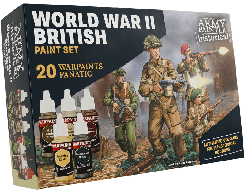 Warpaints Fanatic Historical: WWII British Paint Set