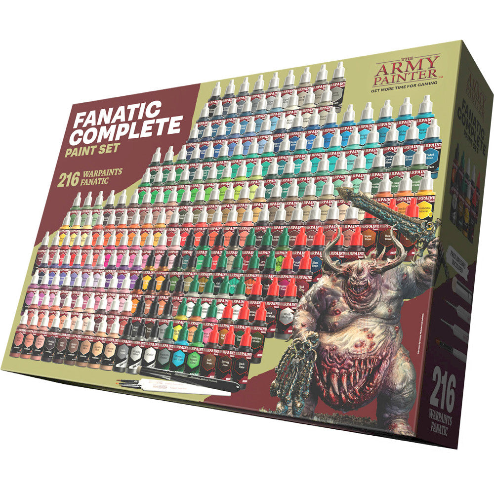 Fanatic Paints Complete Set (216 colors + 4 brushes)