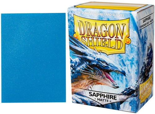 Dragon Shields Matte Sapphire (100 Sleeves)