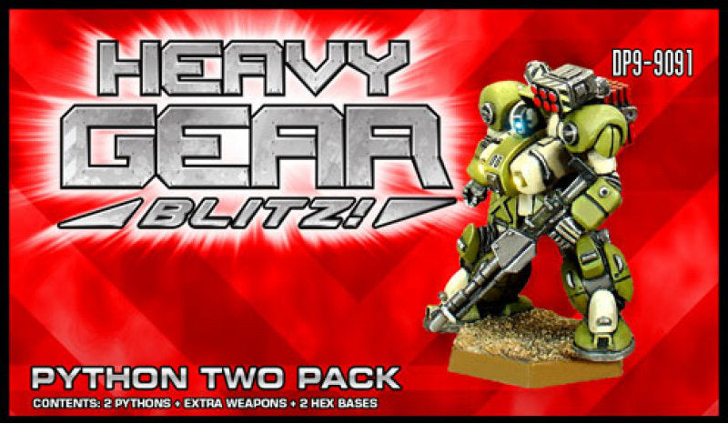 heavy gear 2 game Heavy Gear Blitz Python Two Pack — Toy Soldier Games