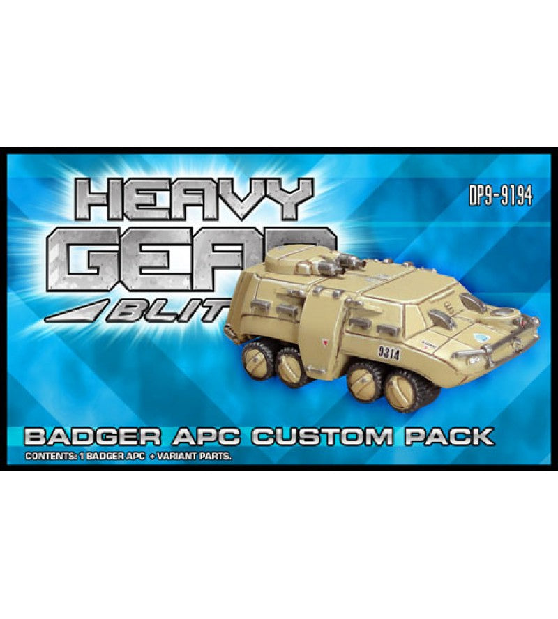 Heavy Gear Blitz Badger APC Custom Pack