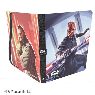 SWU CASUAL ALBUM 18-POCKET  Qui-Gon Jinn/Darth Maul