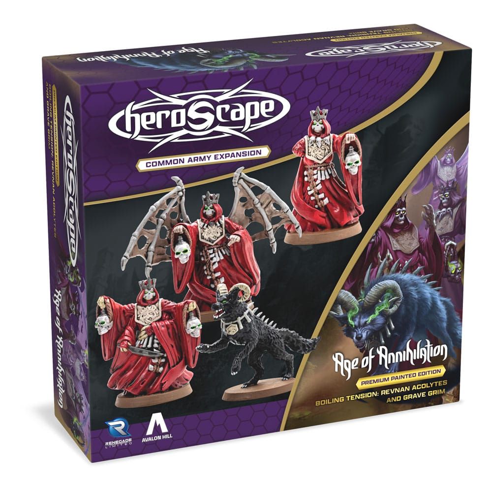 Heroscape Army Expansion - Revnan Acolytes & Grave Grim