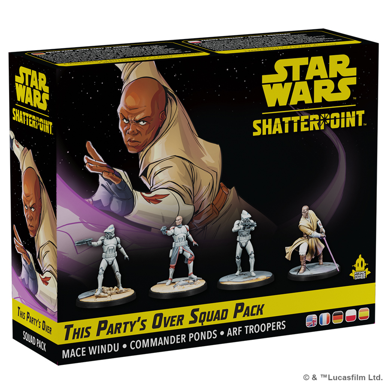 This Party's Over Mace Windu Squad Pack