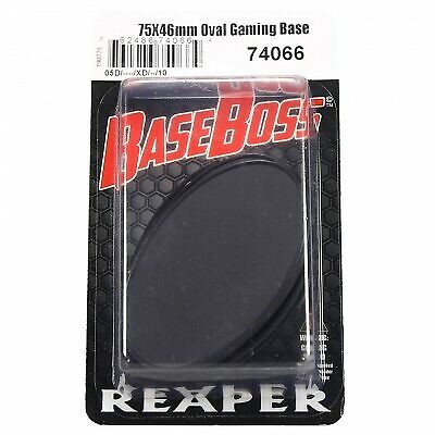 RPR 75mm x 46mm Oval Gaming Base (10)