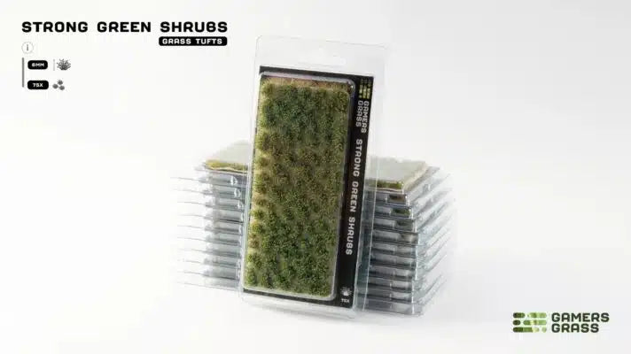 Gamers Grass Strong Green Shrubs