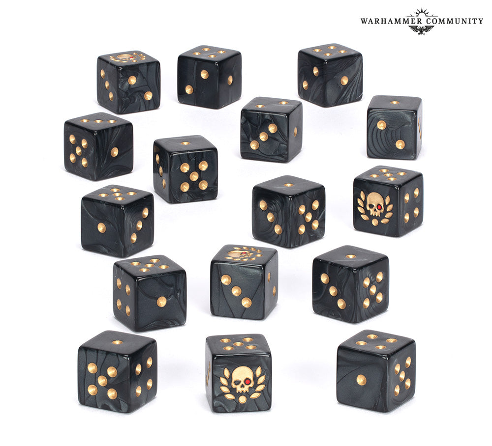 Astra Militarum Commissar Yarrick Dice