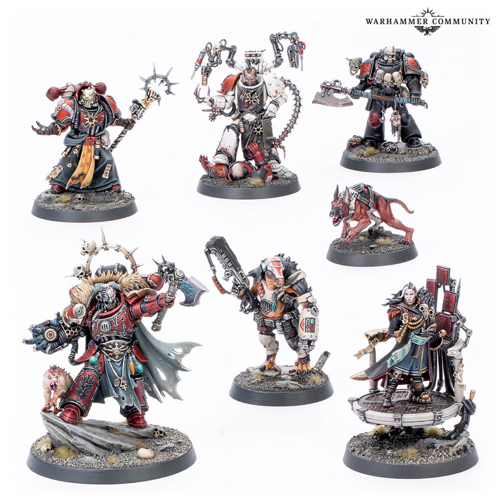 Chaos Space Marines Huron Blackheart