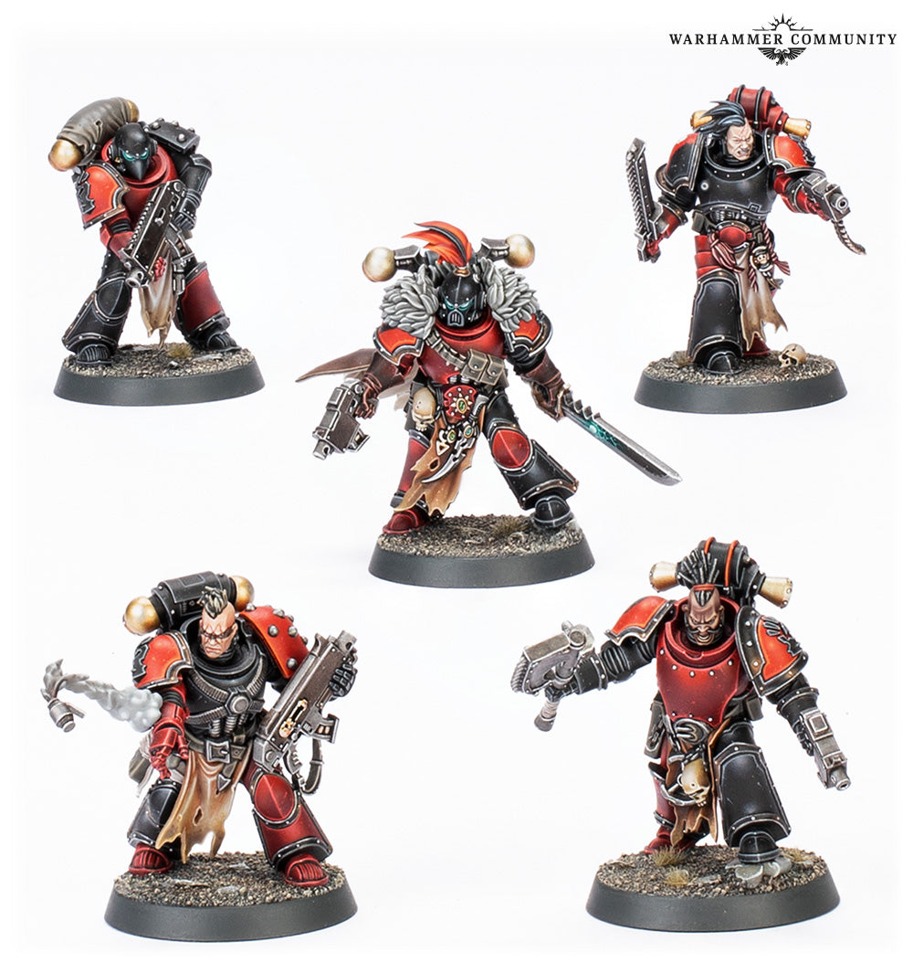 Chaos Space Marines Red Corsairs Raiders