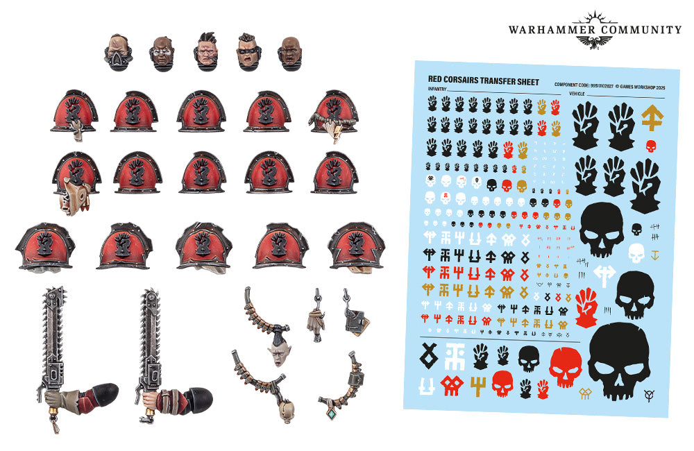 Csm Red Corsairs Upgrades & Transfers