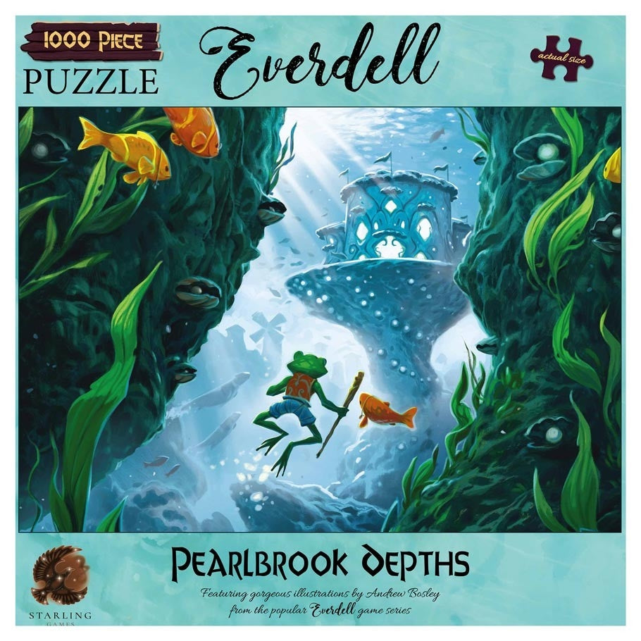 Pearlbrook Depths Everdell Puzzle 1000pcs