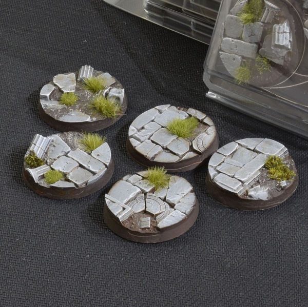 Gamer's Grass Temple Bases Round 40mm