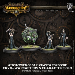 Warmachine Cryx The Witch Coven of Garlghast & Egregore
