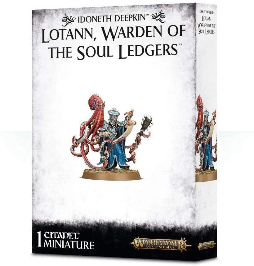 Idoneth Deepkin Lotann Warden of the Soul Ledgers