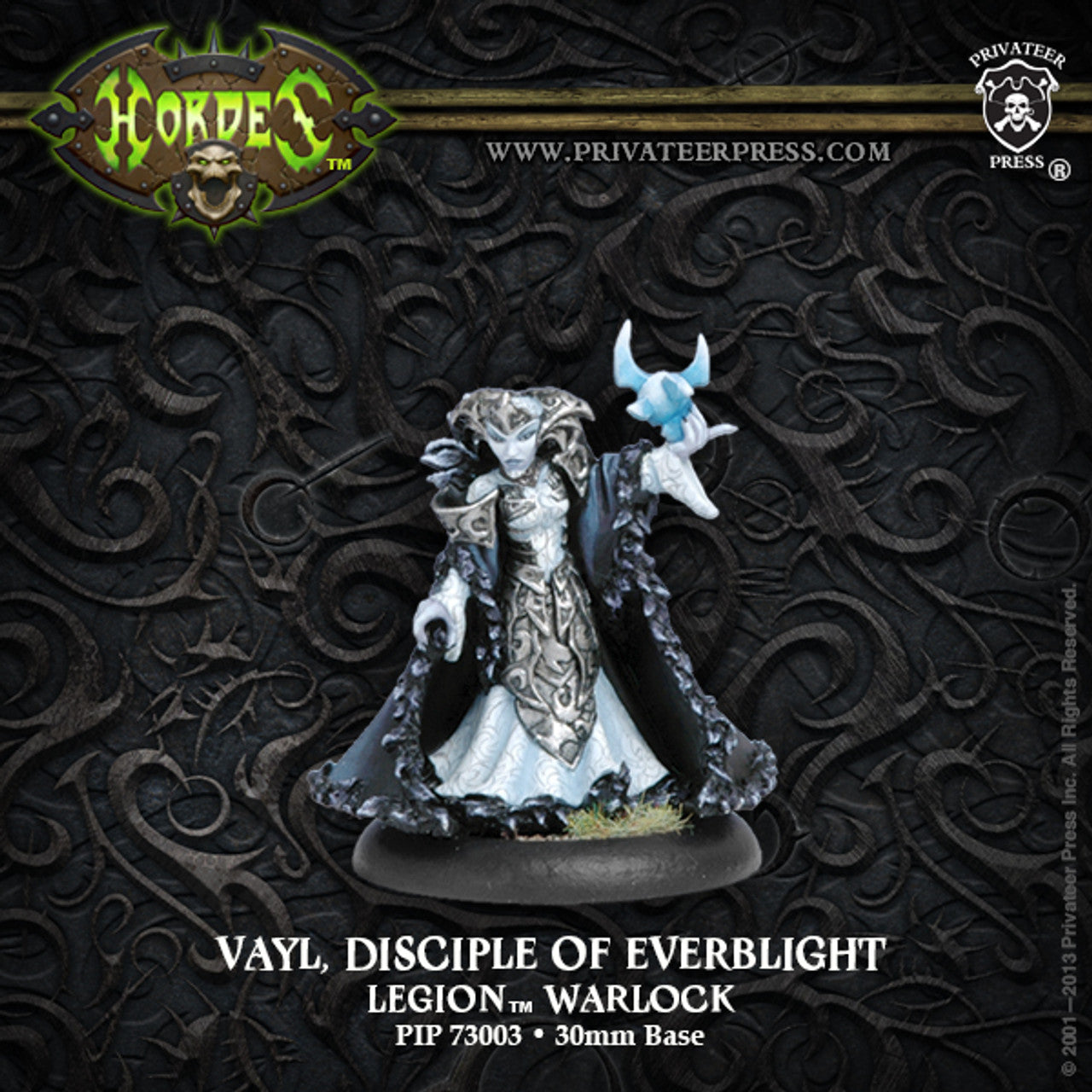 Hordes Legion of Everblight: Vayl, Disciple of Everblight (Legion Warlock)