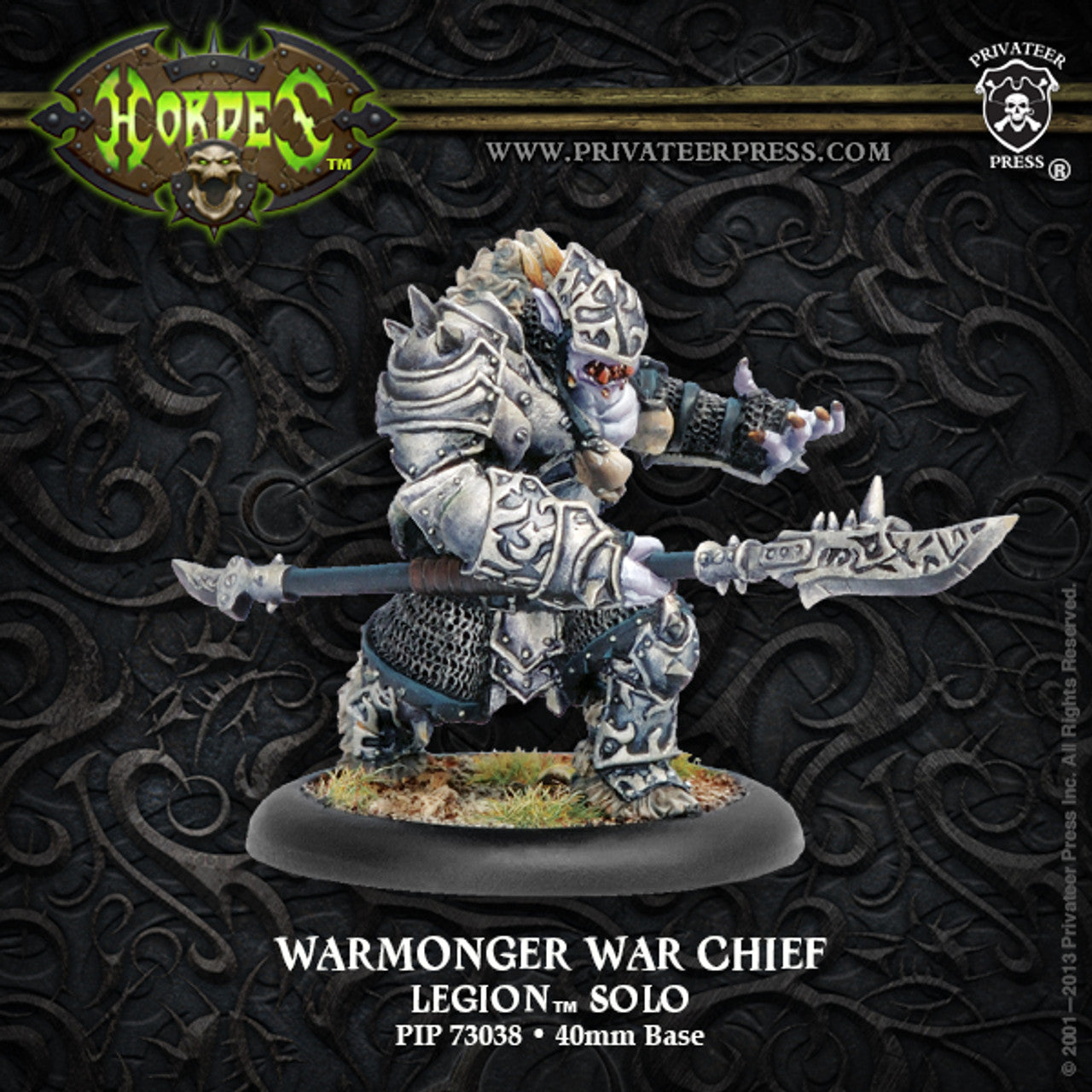 Hordes Legion of Everblight: Warmonger War Chief (Solo)