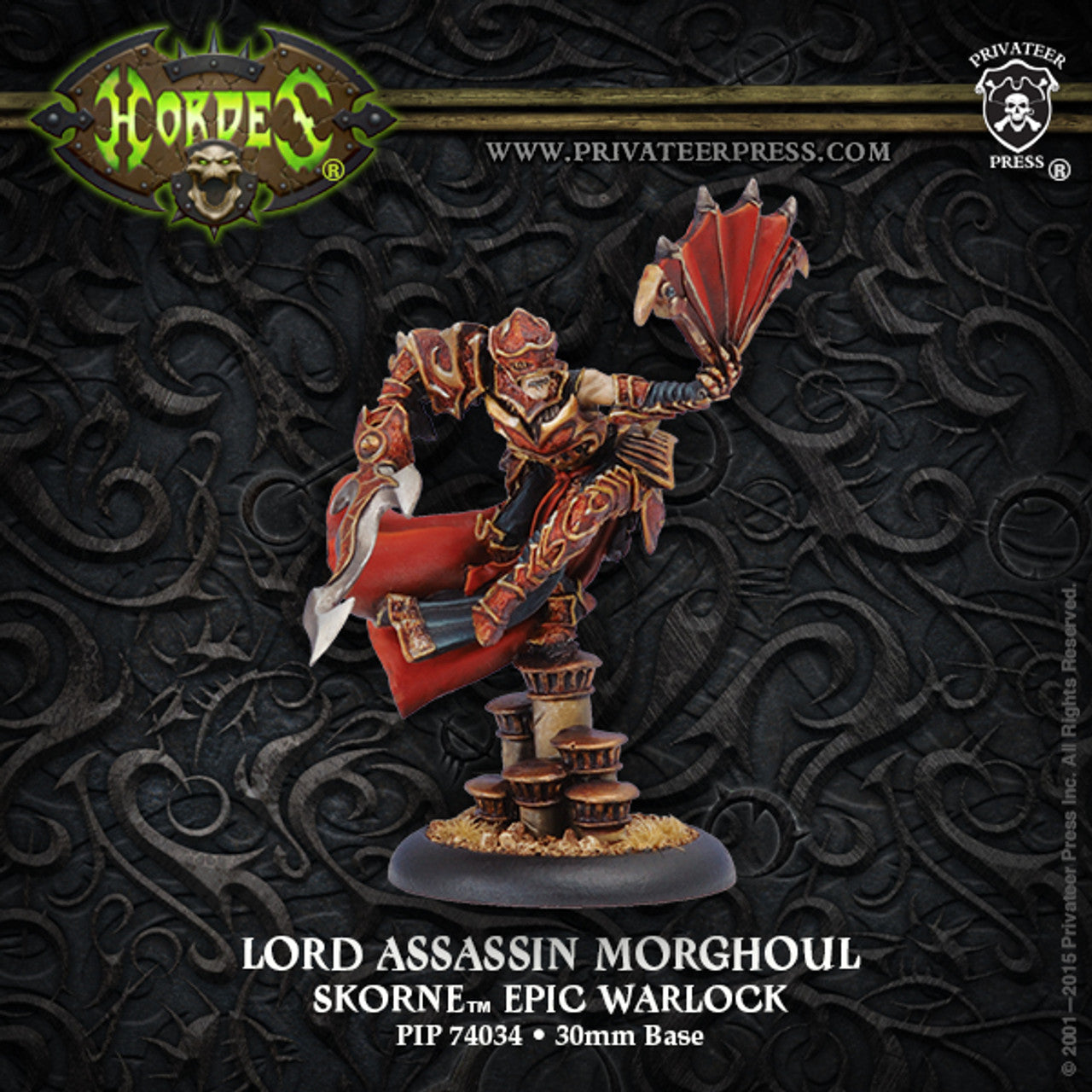Hordes Skorne: Lord Assassin Morghoul (Epic Warlock)