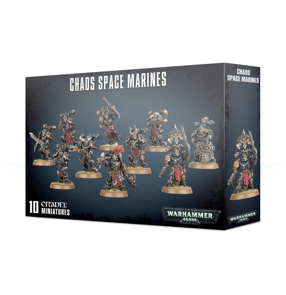40K Start Collecting! Chaos Space Marines