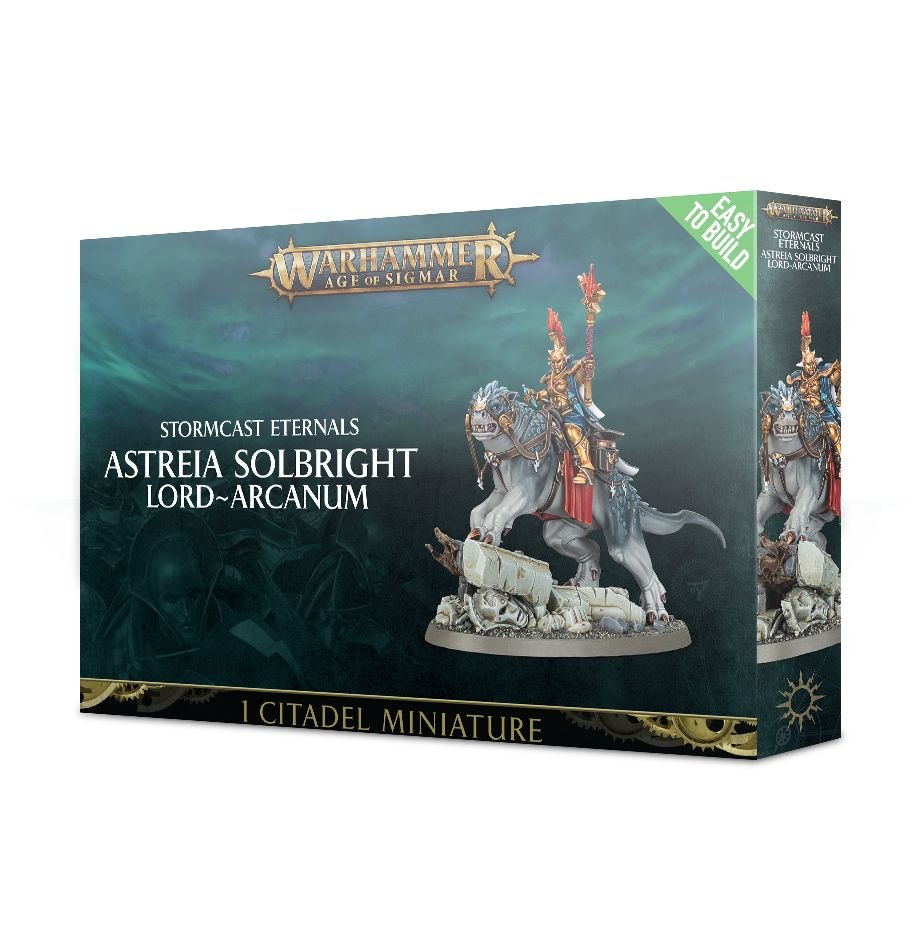 Stormcast Eternals Easy to Build Astreia Solbright Lord-Arcanum
